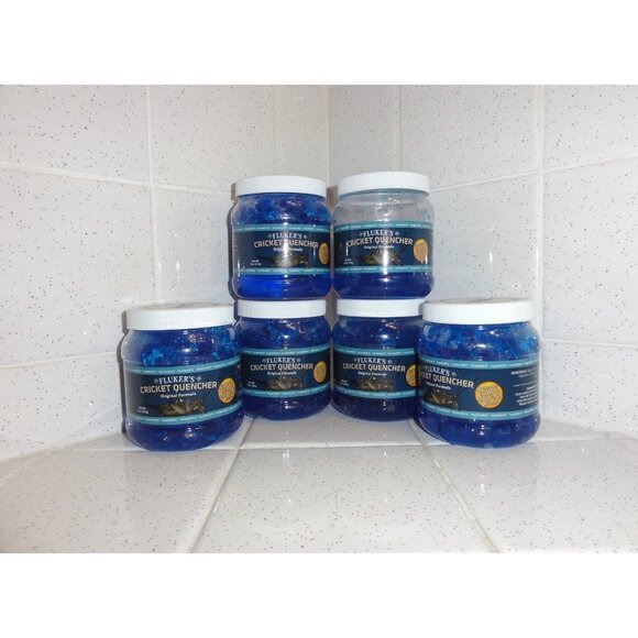 Fluker's Cricket Quencher Original Formula Lot of Five & 1/3 Full 8 oz container - Picture 4 of 8